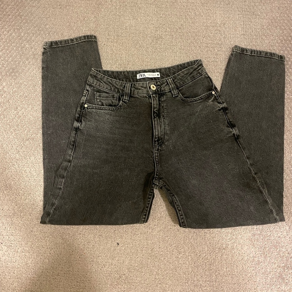 zara black jeans